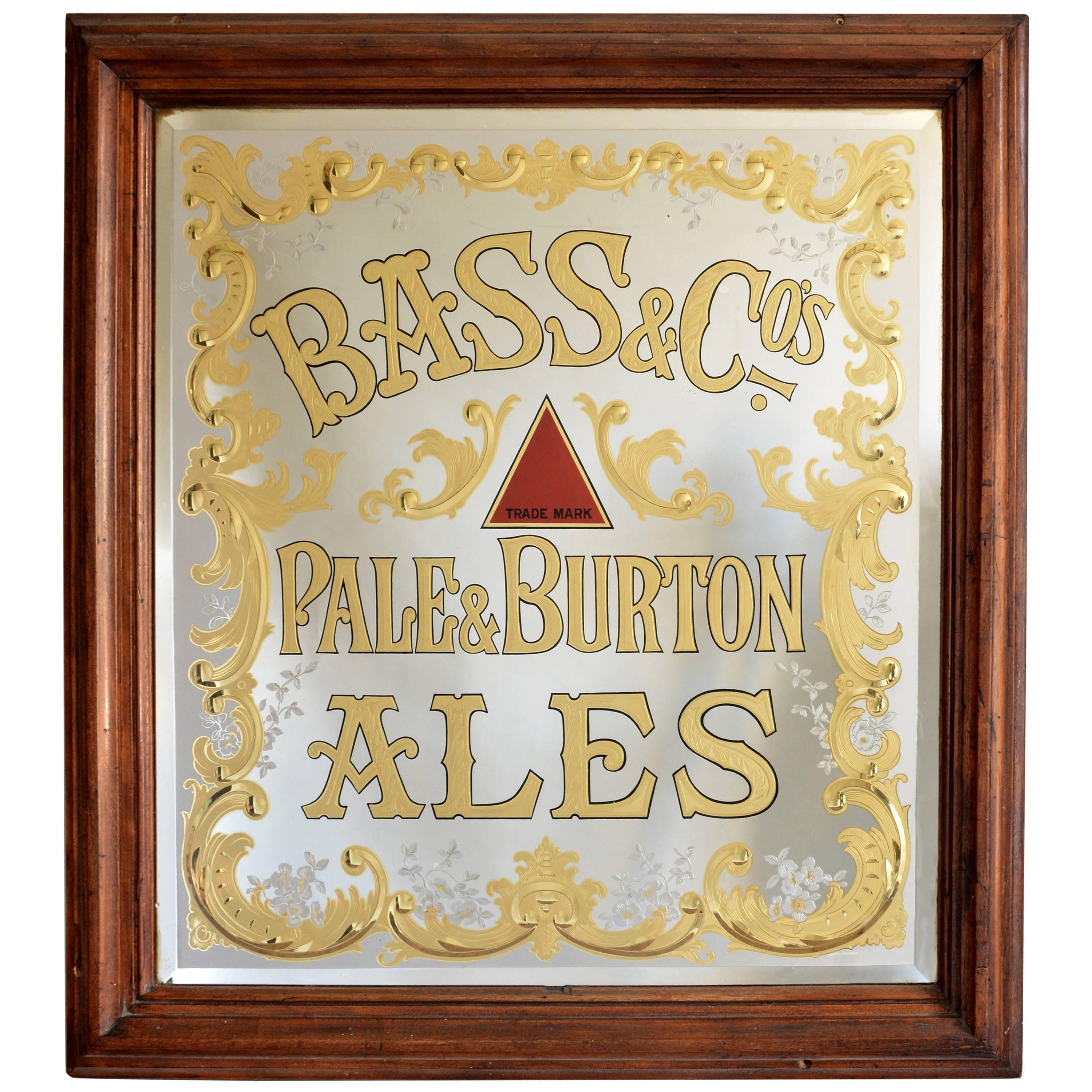 'Bass' Pub Mirror