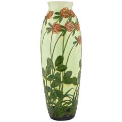 German Floral Art Nouveau Vase by Max Laeuger, 1900