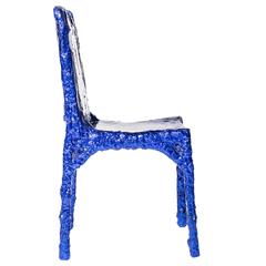 Chris Schanck Blue Alufoil Chair
