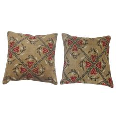 Pair of Karabagh Rug Pillows