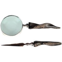 African Horn Magnifying Glass 