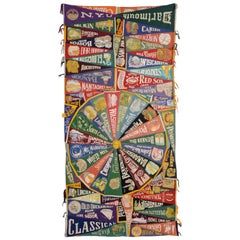 Retro Wool Pennants Quilt