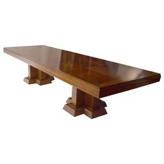 Large Deco Conference or Dining Table 