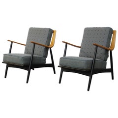 Pair of Easy Chairs, Peter Hvidt and Orla Mølgaard-Nielsen