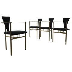 Set of Four Maison Jansen Dining Room Chairs