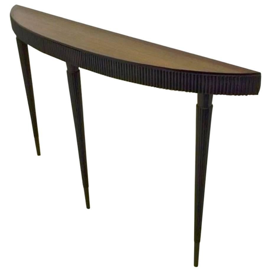 Late 1940s Long and Narrow Console For Sale