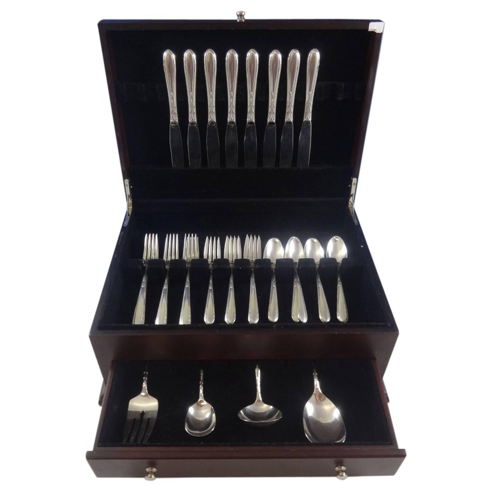 Heiress by Oneida Sterling Silver Flatware Set for Eight Service 36