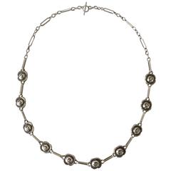 Georg Jensen Silver Necklace #42