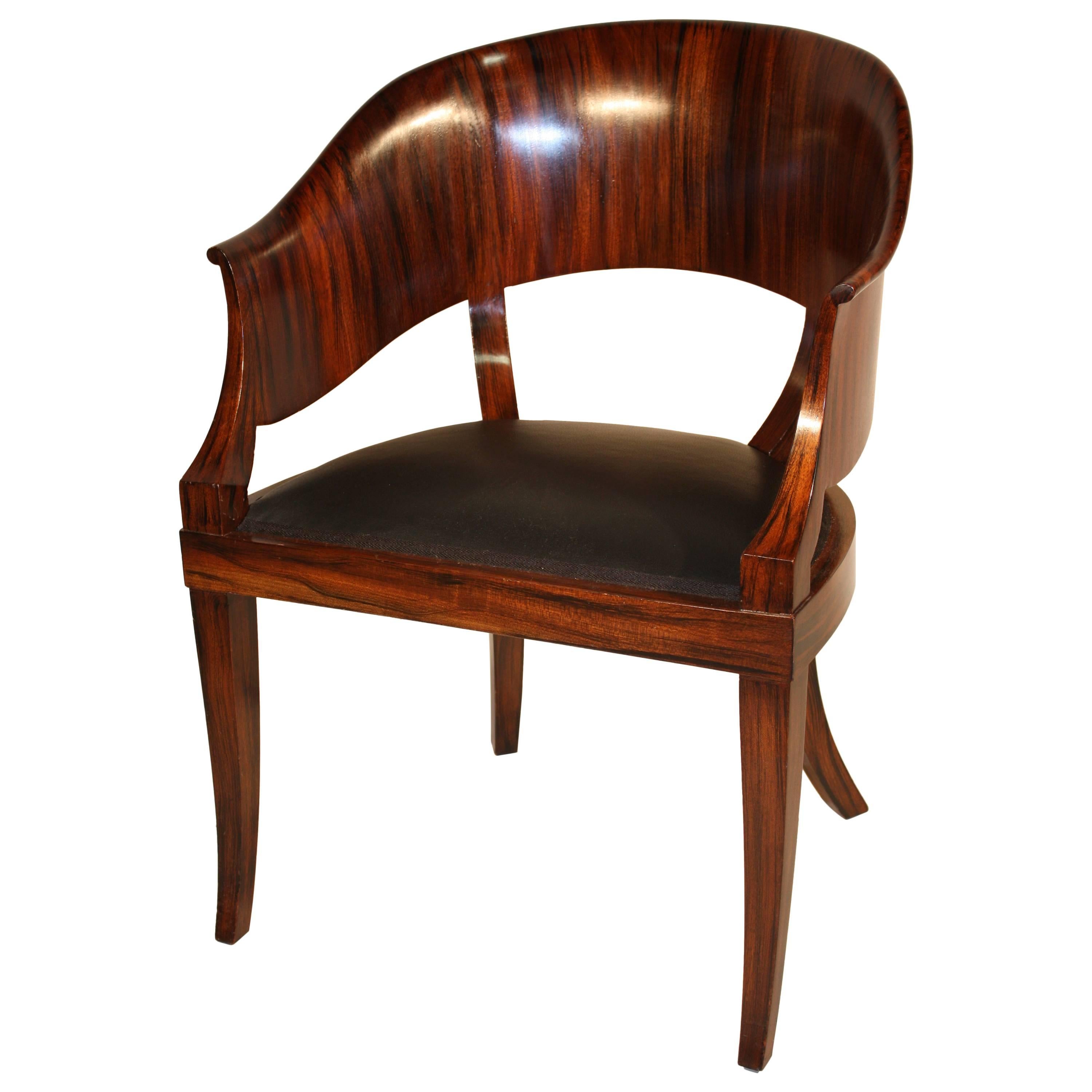 French Art Deco Desk Chair