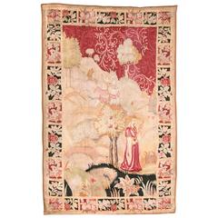 Large Late 18th Century French Aubusson Wall Tapestry