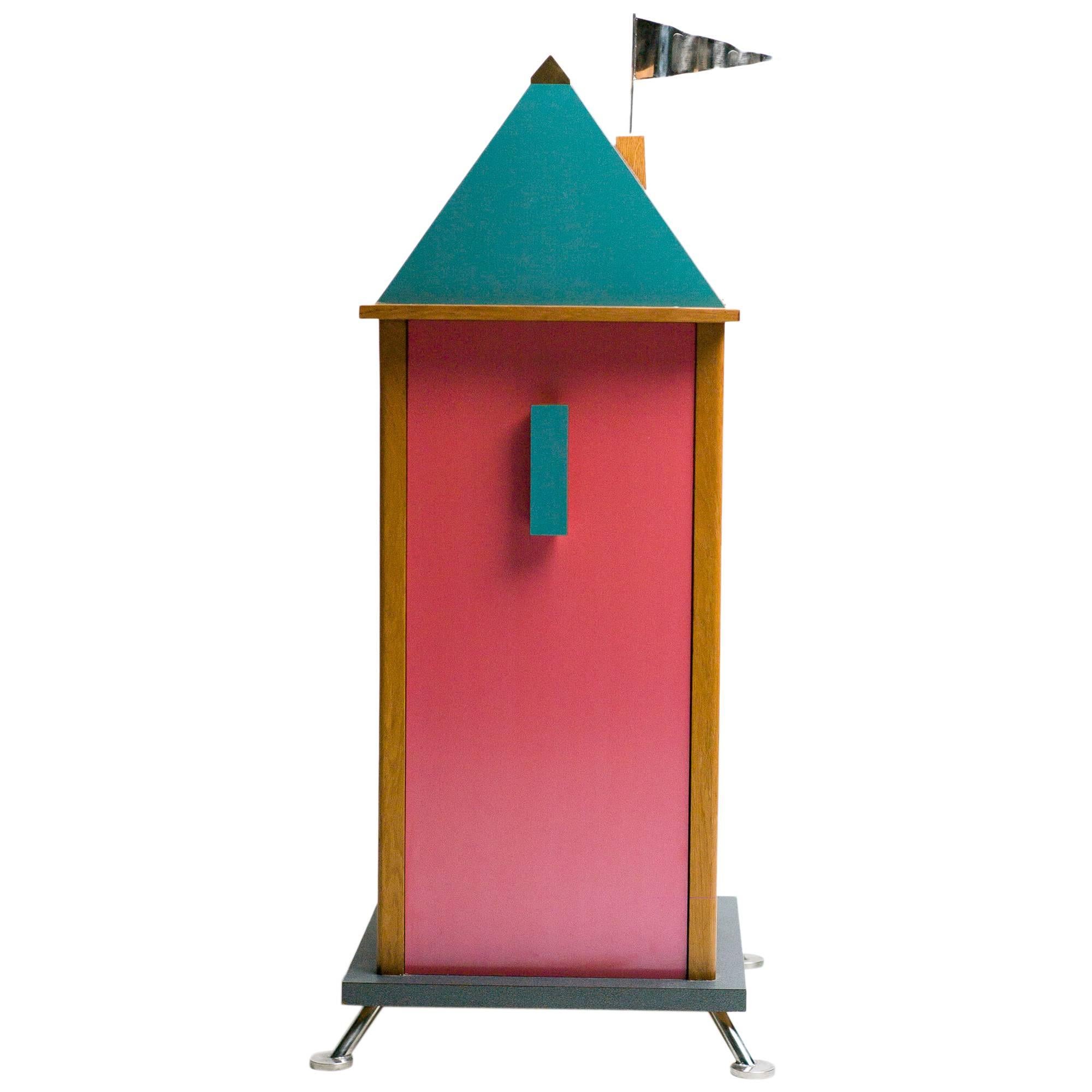 Postmodern Memphis Style Liquor Cabinet