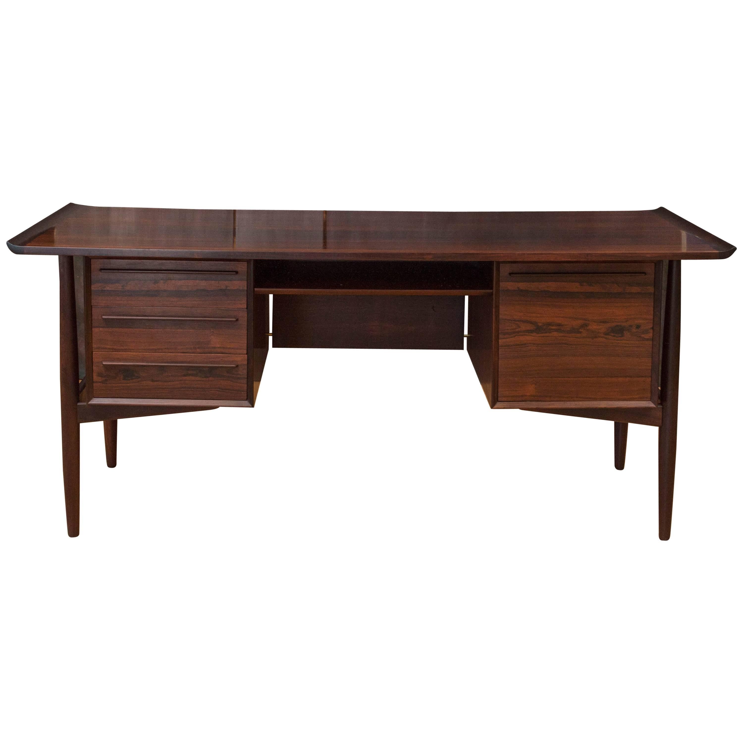 Executive Rosewood Desk by Svend Aage Madsen