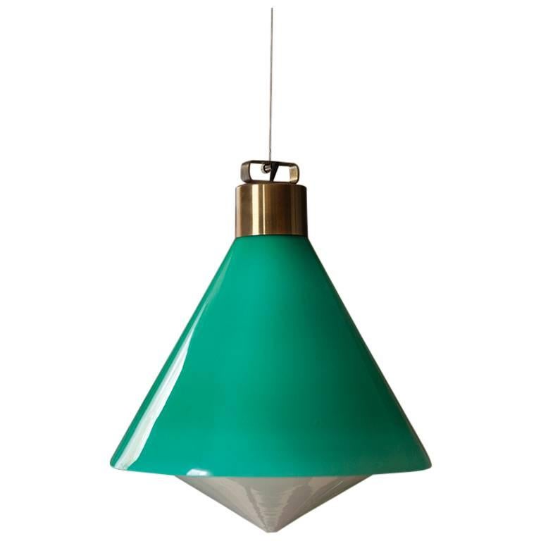 Glass Pendant by Peter Pelzel for Vistosi