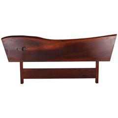 Walnut Headboard by George Nakashima