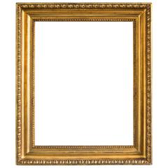 Beautiful Gold Leaf Covered Biedermeier Picture Frame, circa 1830