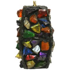 Lucite Shard Light Fixture 8