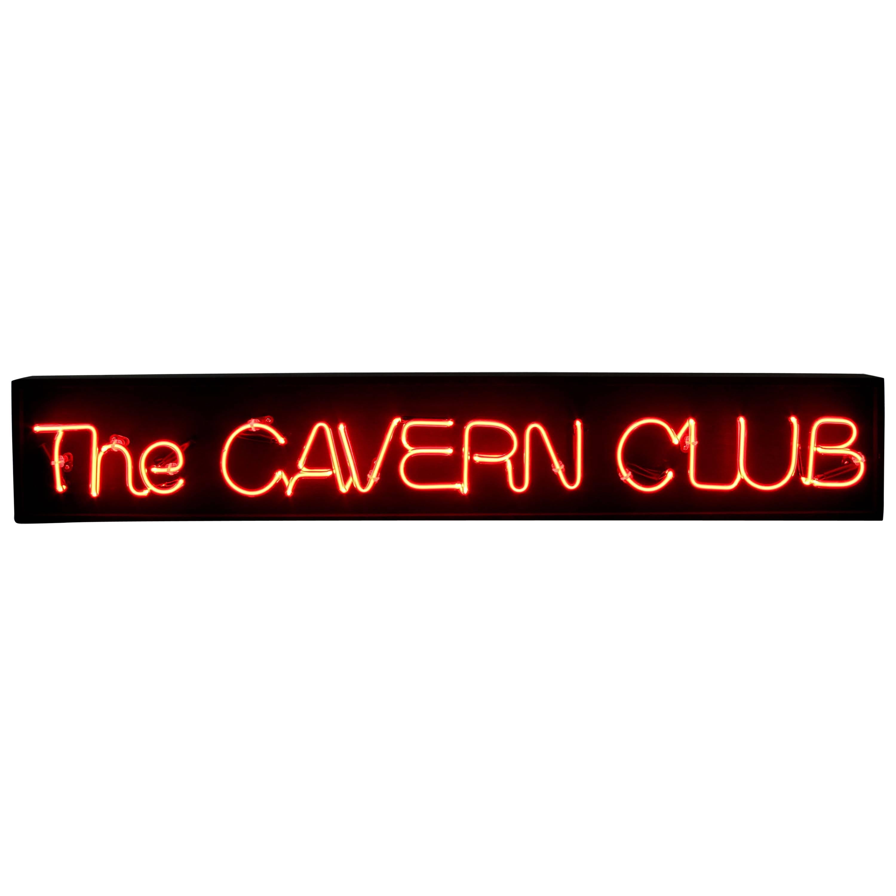 The Cavern Club Neon, Replica of Original Sign For Sale