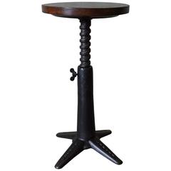 Industrial Factory Stool by Singer