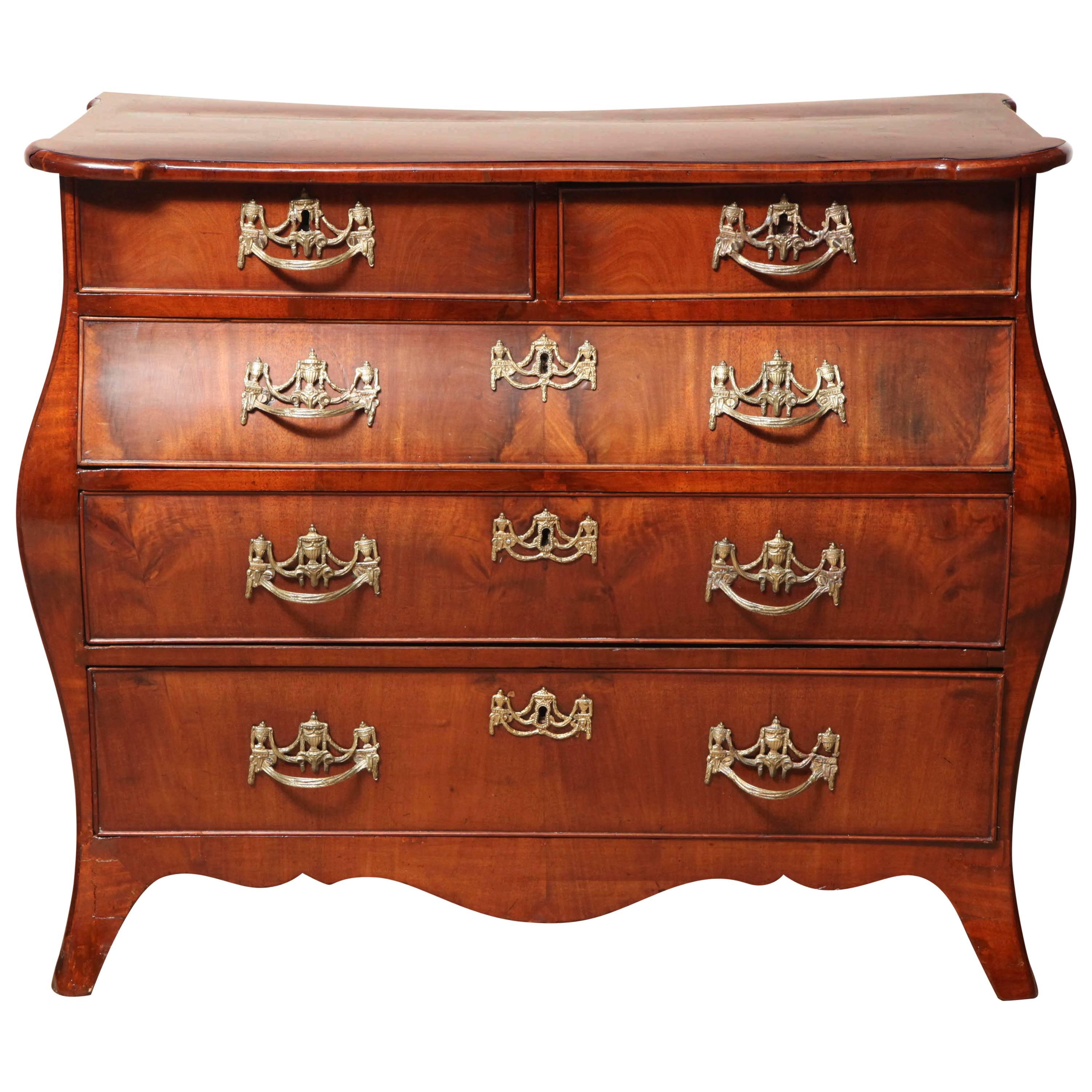 Late 18th Century, Walnut, George III Commode, Possibly Hill of Marlborough
