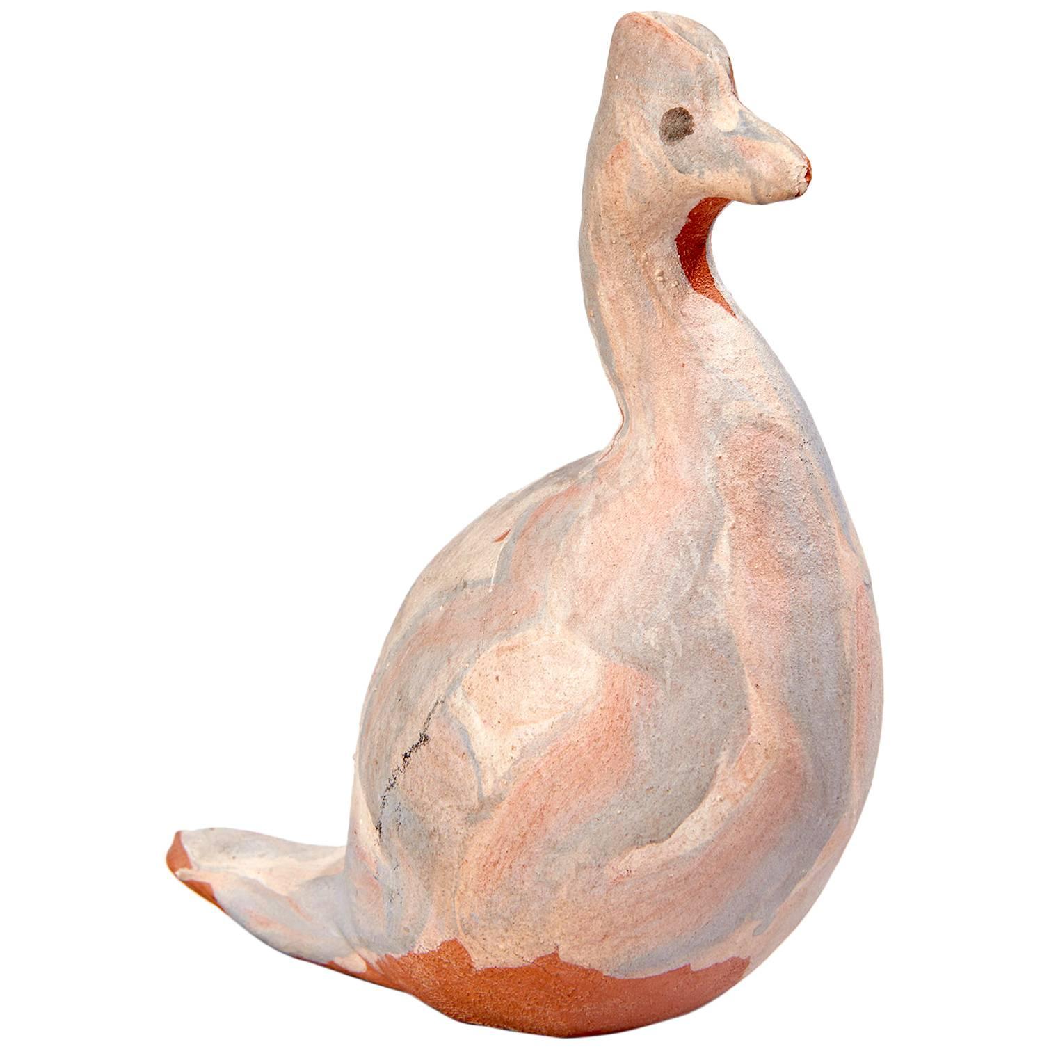 "Oiseau" Ceramic Sculpture by Jules Agard For Sale