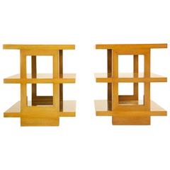 Edward Wormley Triple Tier End Tables 7