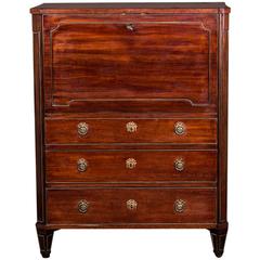 Swedish Gustavian Secretary in Mahogany 2