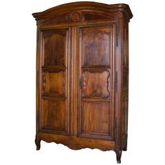 Large Louis XV Armoire in Walnut 2
