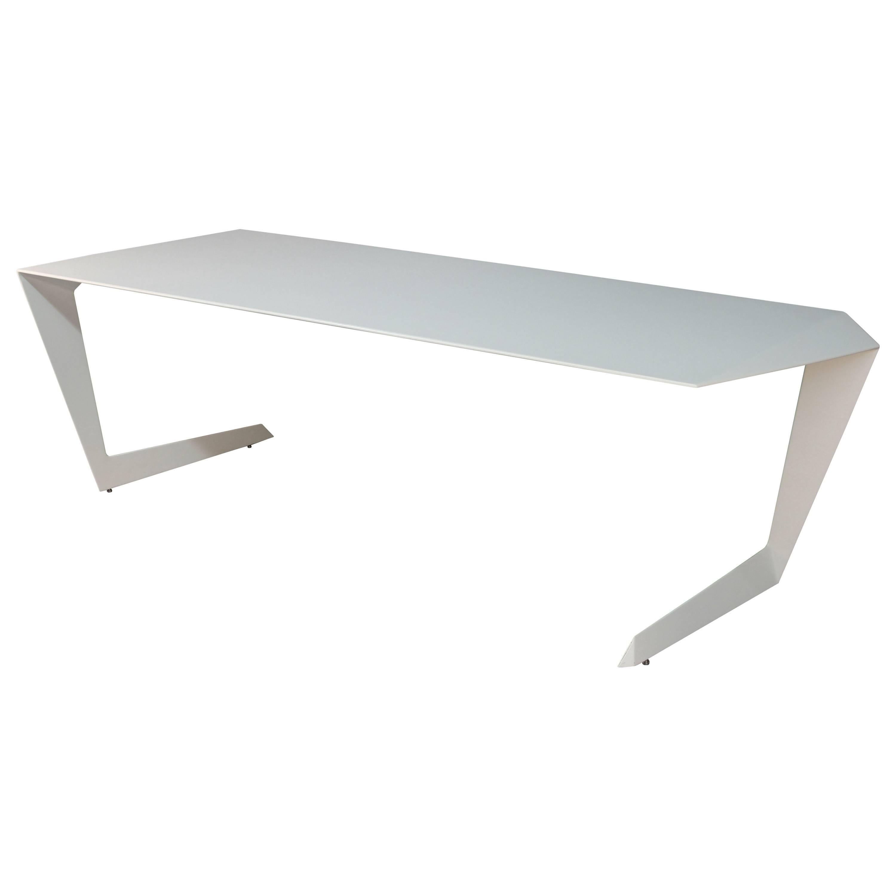 Casamania N7 Cast Aluminum Desk in White
