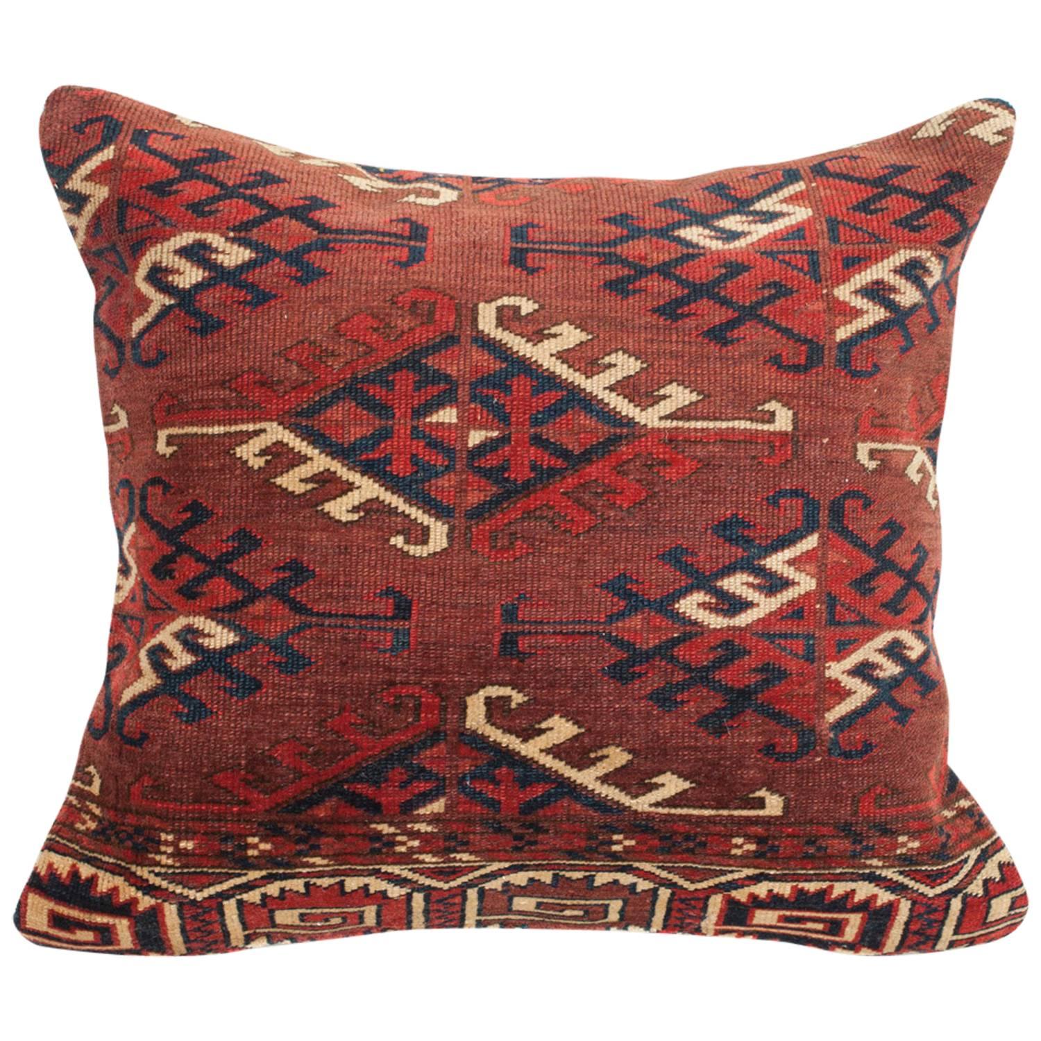 Antique Turkmen, Turkoman, Yomut Tribe, Pillow  For Sale