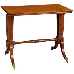 Regency Mahogany Adjustable Library Reading Table