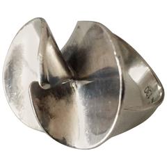 Modern Georg Jensen Sterling Silver Ring