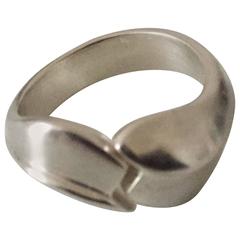 Modern Georg Jensen Sterling Silver Ring