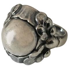 Georg Jensen Sterling Silver Ring