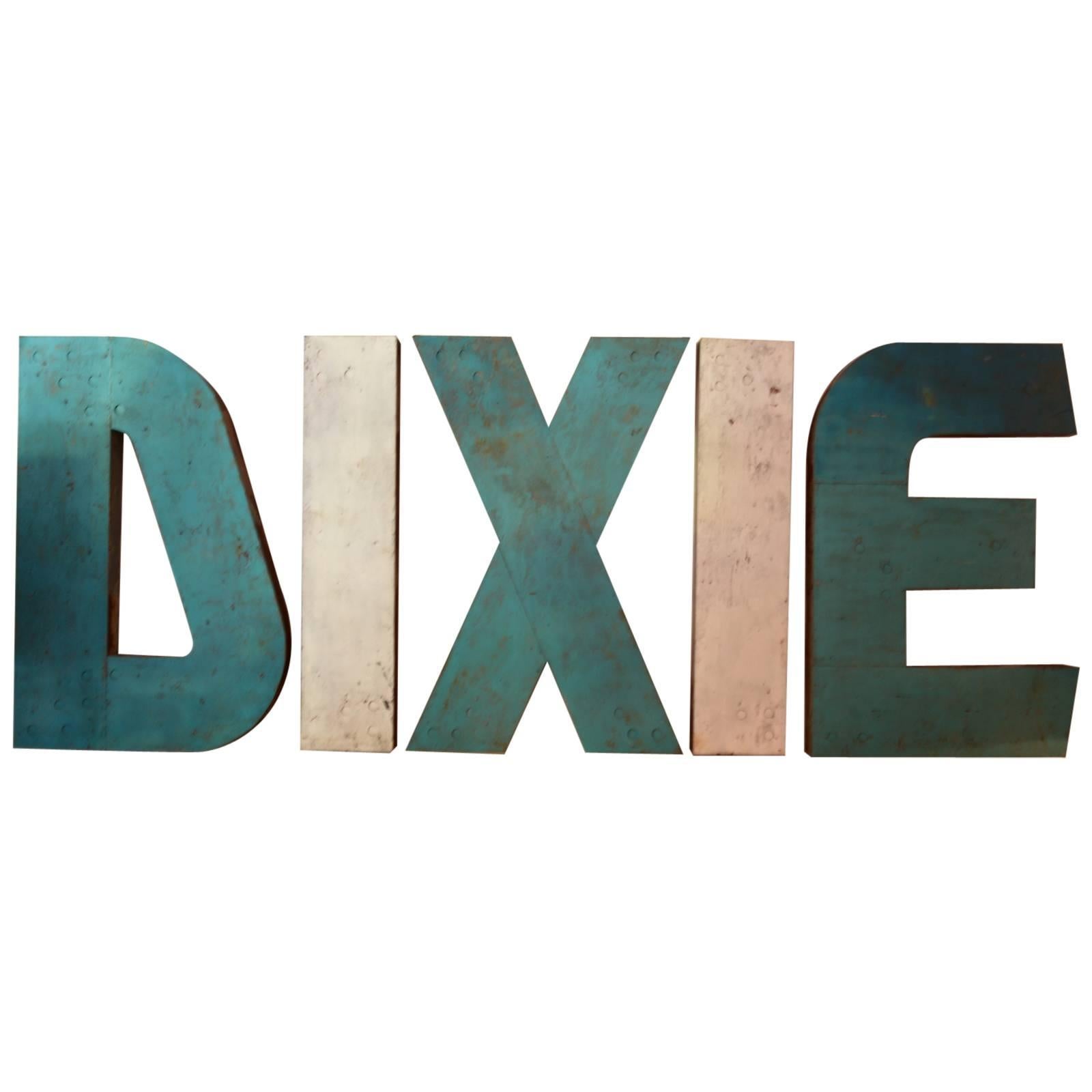 Giant Dixie Drive-in Theatre Letters
