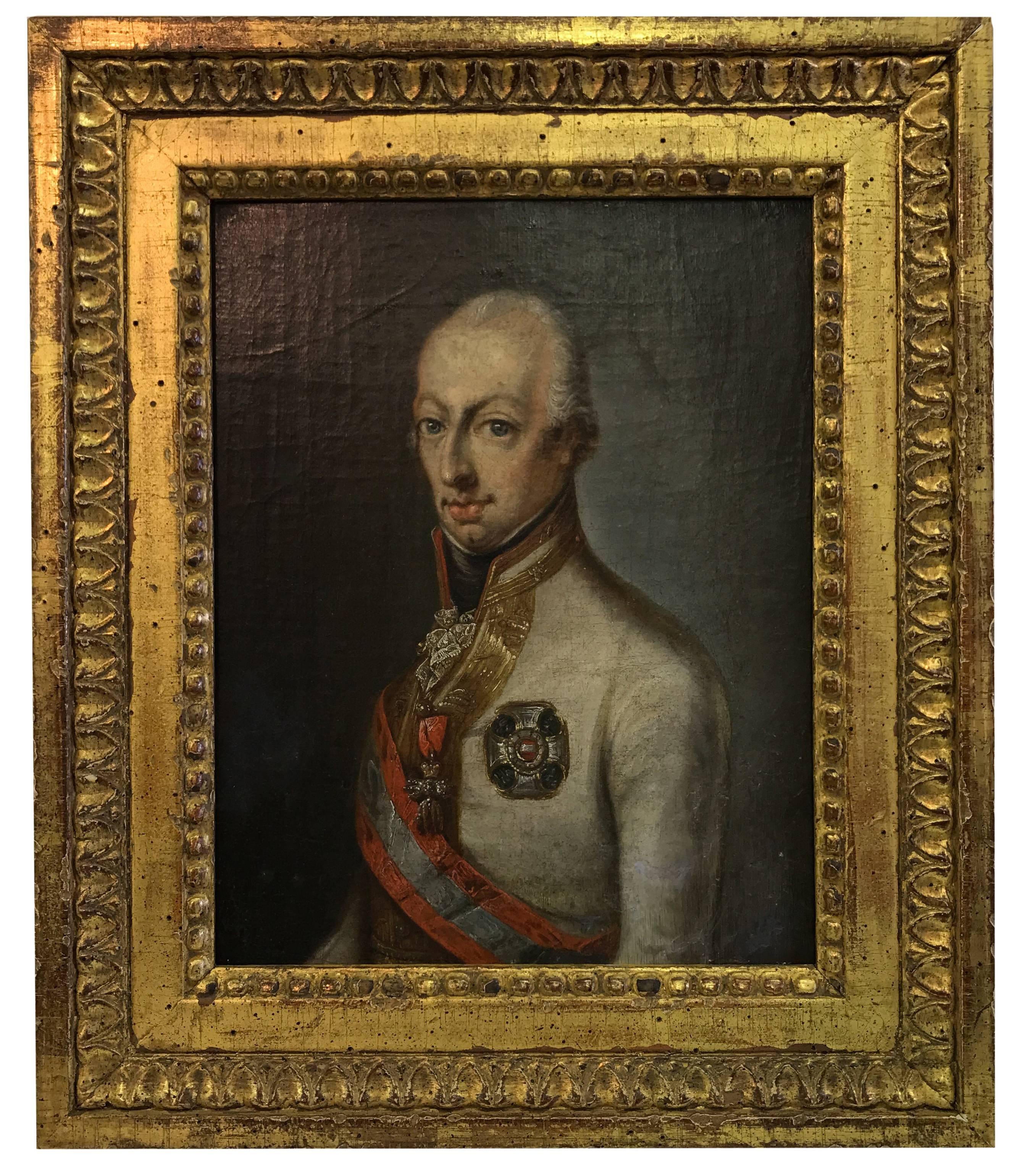 Unknown Figurative Painting - Portrait of Kaiser Ferdinand I of Austria