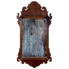 Mahogany Queen Anne Mirror, circa 1760 2