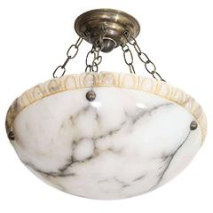 Alabaster Light Fixture 12