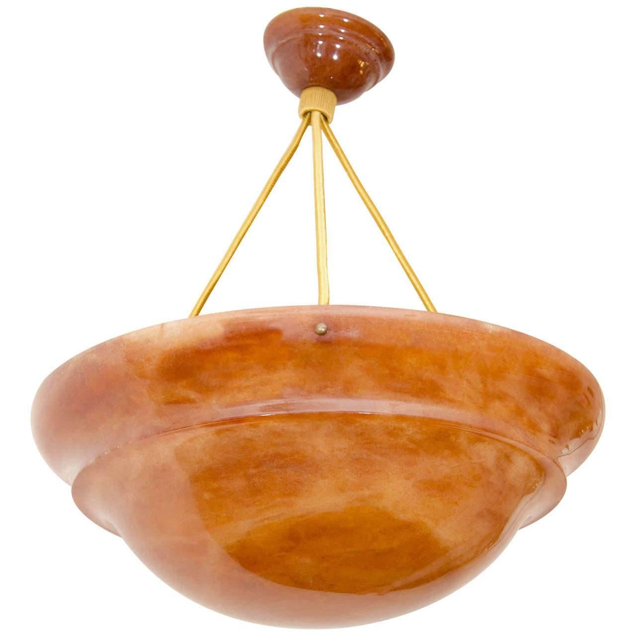 Alabaster Light Fixture