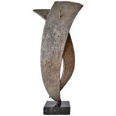 Mid Century Modern Bronze Brutalist Sculpture by Seff Weidl, Germany, 1960's