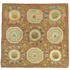 Antique French Aubusson Rug 2