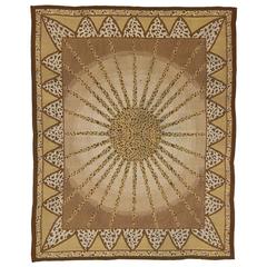 Vintage Swedish Rollakan Kilim Animal Print Area Rug, Scandinavian Modern 3