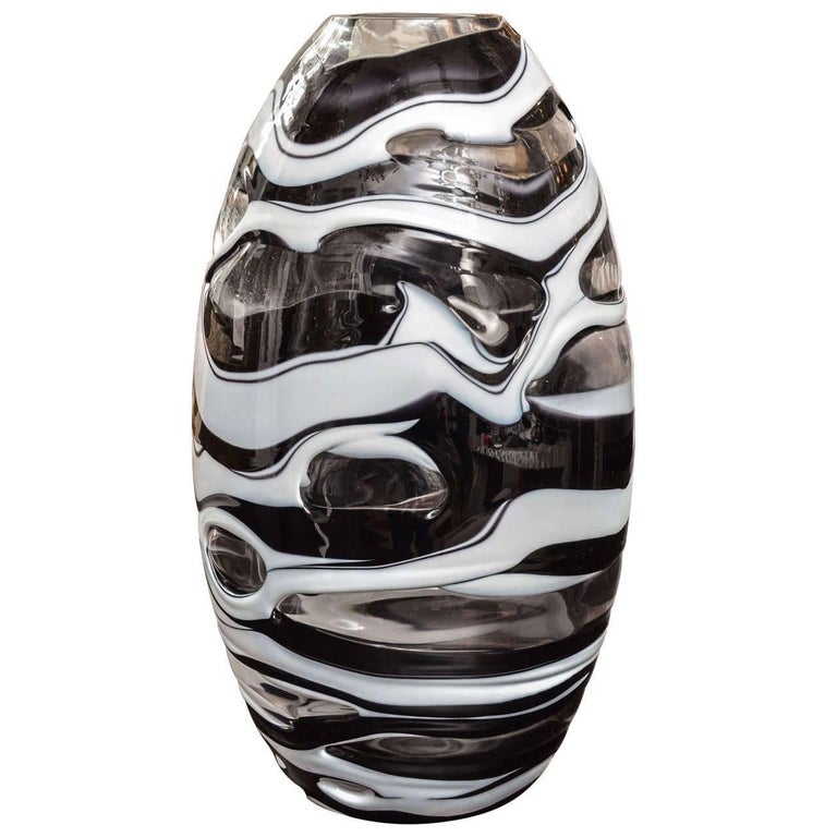 Murano Glass Vase at 1stDibs