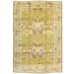 Vintage European Donnemara Donegal Rug 7