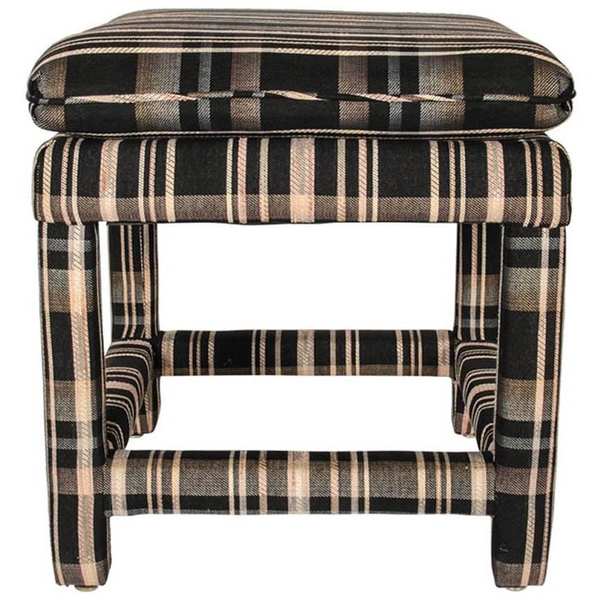 Upholstered Stool Ottoman For Sale