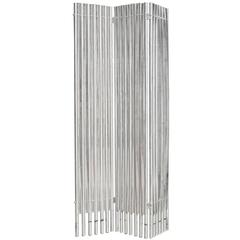 Lucite and Aluminum Wall Divider by Charles Hollis Jones 6