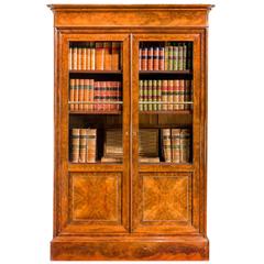 19th Century Walnut Bookcase 11