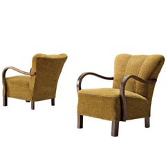 Pair of Danish Bentwood Armchairs