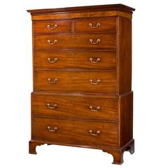 Used 18th Century Secretaire Chest on Chest