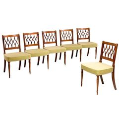 Set of Six George III Period Dining Chairs