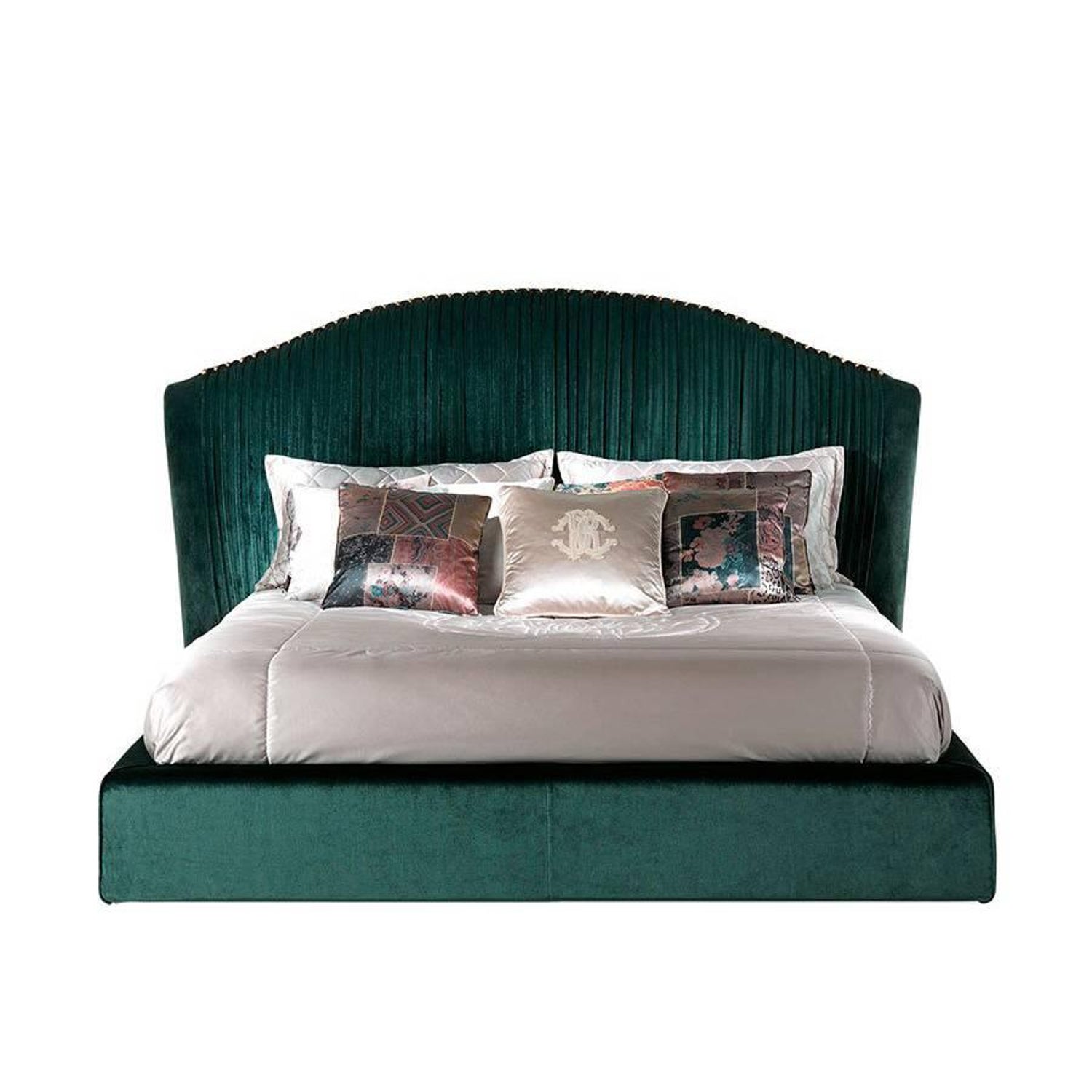 Roberto Cavalli Iconic Collection Smoking Bed In Sand For Sale Roberto Cavalli Iconic Collection Smoking Bed In Sand For Sale